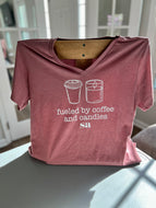 Fueled by Coffee and Candles T-Shirt